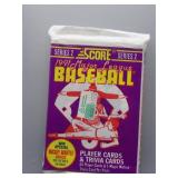 1991 Score Series 2 Baseball Sealed Pack