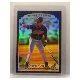 Manny Ramirez 1996 Upper Deck Rock Solid Refractor