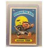 Berserk Kirk 1986 Topps Garbage Pail Kids
