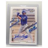 Tyler Gentry 2021 Topps Pro Debut auto