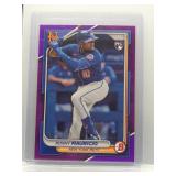 Ronny Mauricio 2024 Bowman rookie purple /250