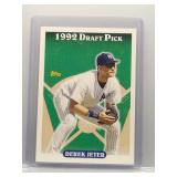 Derek Jeter 2006 Topps 1992 Draft Pick Rookie
