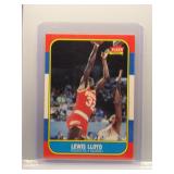 Lewis Lloyd 1986 Fleer