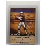 Tom Brady 2003 Fleer Authentix