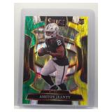 Ashton Jeanty 2025 Select Tri Color Shimmer Rookie