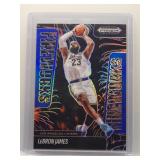 LeBron James 2025 Prizm DP Fireworks blue