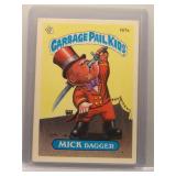 Mick Dagger 1986 Garbage Pail Kids