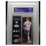 Shohei Ohtani 2018 Contenders Optic Rookie IGX 10