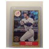 Derek Jeter 2022 Topps '87 Chrome mojo