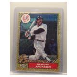 Reggie Jackson 2022 Topps '87 Chrome mojo