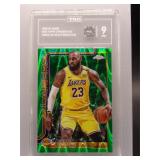 LeBron James 2025 Topps Chrome Raywave /99 TAG 9