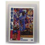Bo Jackson 2019 Topps MegaBox 1984 style