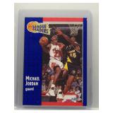 Michael Jordan 1991 Fleer League Leaders