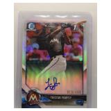 Tristan Pompey auto 2019 1st Bowman Chrome #/499