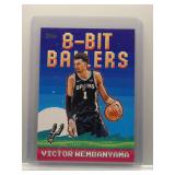 Victor Wembanyama 2025 Topps 8-Bit Ballers
