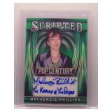 Mackenzie Phillips auto #1/5 2025 Leaf Pop Century