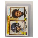 W. Payton/E. Campbell 1979 Topps Rushing Leaders