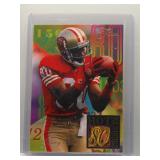 Jerry Rice 1994 Fleer Hot Numbers