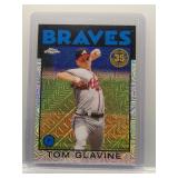 Tom Glavine 2021 Topps '86 Chrome mojo