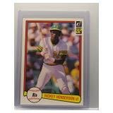 Rickey Henderson 1982 Donruss