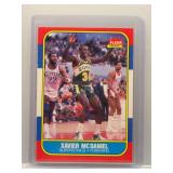 Xavier McDaniel 1986 Fleer Rookie