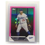 Andy Pages 2023 Topps pink ref. /199