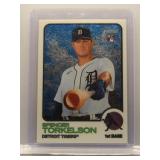 Spencer Torkelson 2022 Topps Heritage rookie /999