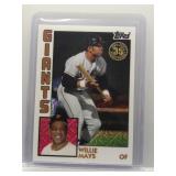 Willie Mays 2019 Topps '84 mojo