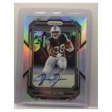 Josh Jacobs 2022 Prizm auto ref.