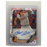 Blaine Knight auto 2019 Bowman Chrome