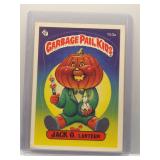 Jack O Lantern 1986 Garbage Pail Kids