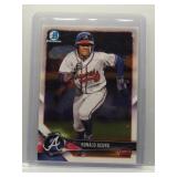 Ronald Acuna, Jr. 2018 Bowman Chrome Rookie