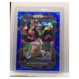 Jacob Misiorowski 2023 Prizm blue ice Rookie
