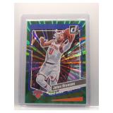 Jalen Brunson 2023 Donruss green laser