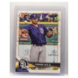 Fernando Tatis Jr. 2018 Bowman