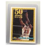 Michael Jordan 1993 Topps 50 Point Club