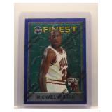 Michael Jordan 1996 Topps Finest Blue