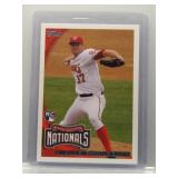 Stephen Strasburg 2010 Topps rookie
