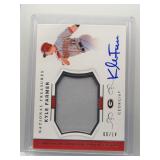 Kyle Farmer 2018 National Treasures RC...