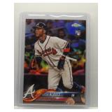 Ozzie Albies 2018 Topps Chrome Rookie