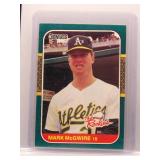Mark McGwire 1987 Donruss The Rookies