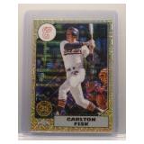 Carlton Fisk 2022 Topps '87 Chrome mojo