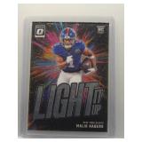 Malik Nabers 2024 Optic Light it up rookie