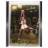 Michael Jordan 1998 Upper Deck Gold Jumbo