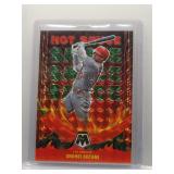 Shohei Ohtani 2022 Mosaic Hot Sauce green mosaic
