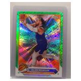 Jalen Brunson 2024 Topps Chrome Green Logofractor