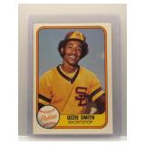 Ozzie Smith 1981 Fleer