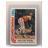 Nolan Ryan 1982 Topps