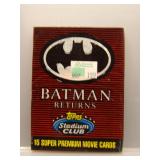 1991 Stadium Club Batman Returns Sealed Pack