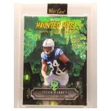 Tyler Warren 2025 Wild Card Haunted Hits rookie...